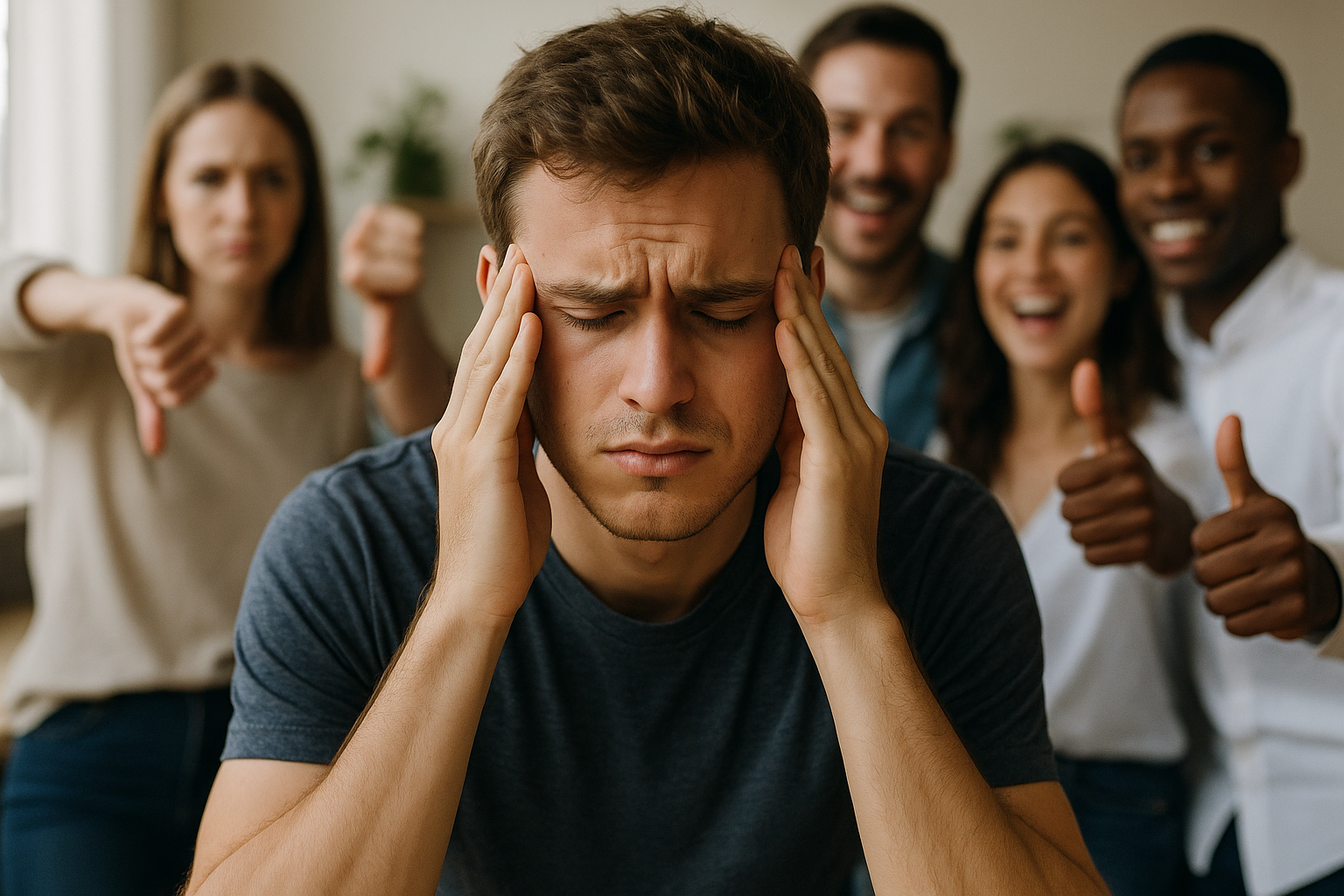 Como lidar com a pressão social e a necessidade de aprovação